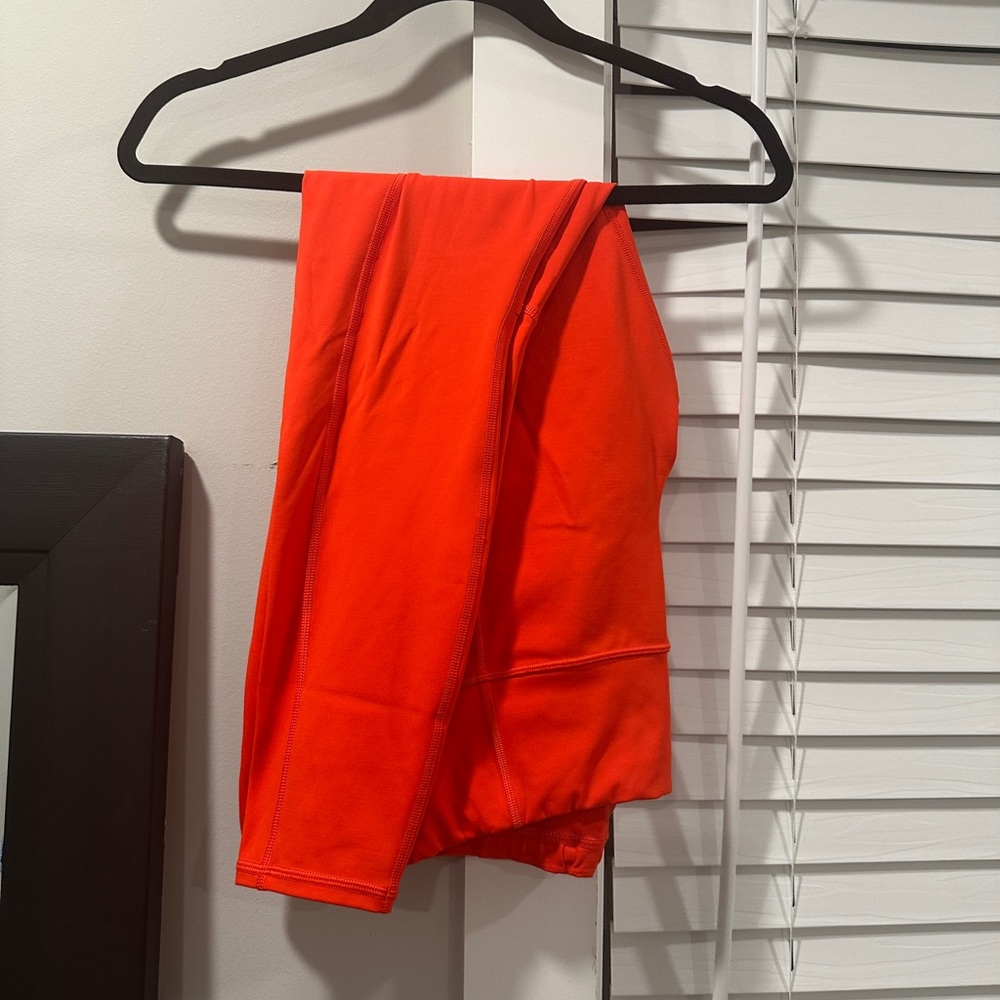 Athleta Bright Orange Leggings